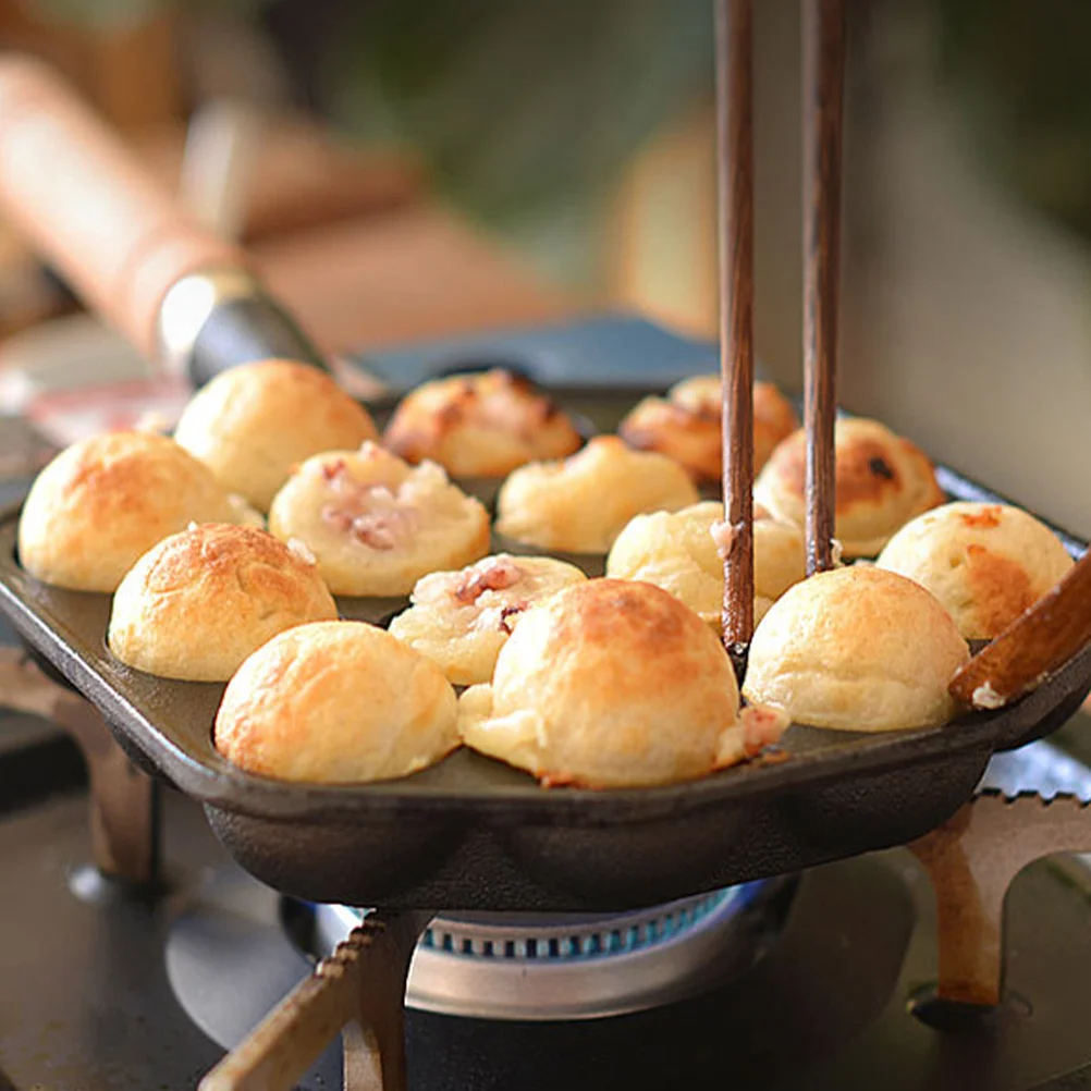 1Pcs 14-Hole Takoyaki Pan Wear-Resistant Non-Stick Baking Tray for Home Outdoor Bbq Restaurant Use Kitchen Cooking Tool
1Pcs 14-Hole Takoyaki Pan Wear-Resistant Non-Stick Baking Tray for Home Outdoor Bbq Restaurant Use Kitchen Cooking Tool
