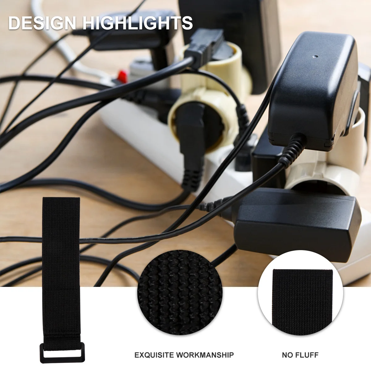 5Pcs Hook and Loop Strap Nylon Fastening Cable Tie Down Straps Flexible Reusable Buckle Straps for Suitcase Fastening
5Pcs Hook and Loop Strap Nylon Fastening Cable Tie Down Straps Flexible Reusable Buckle Straps for Suitcase Fastening
