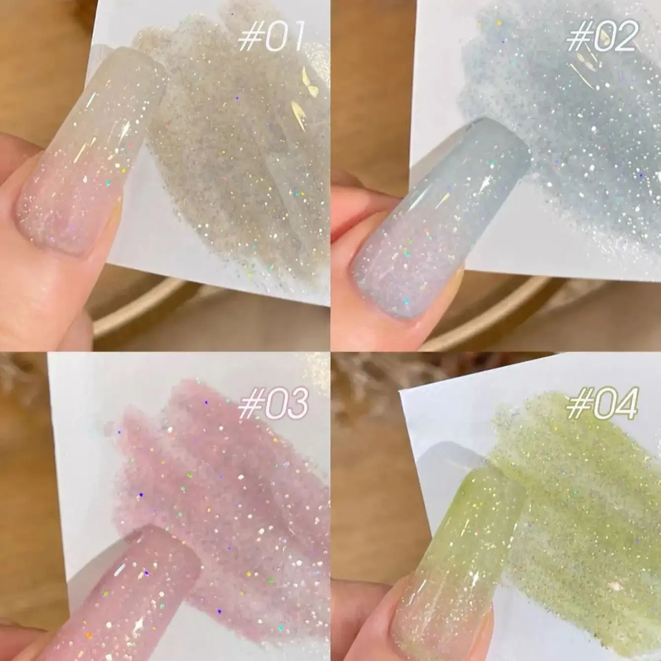 SHAKA 10ML 4-Color Fine Glitter Gel Nail Polish 2026 New Style Nail Polish Pink Blue Nails Glitter Powder Gel Nail Glue
SHAKA 10ML 4-Color Fine Glitter Gel Nail Polish 2026 New Style Nail Polish Pink Blue Nails Glitter Powder Gel Nail Glue
