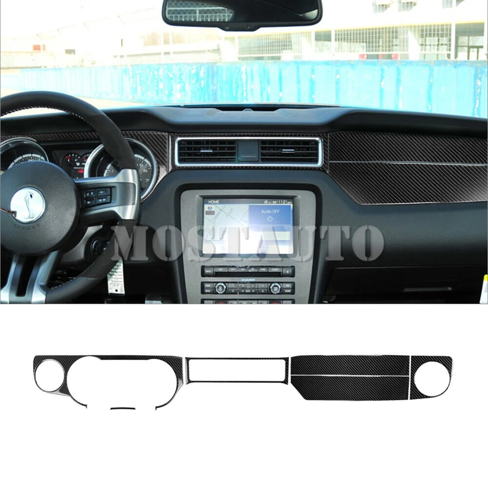 For Ford Mustang Soft Carbon Fiber Interior Front Dashboard Panel Trim Cover 2009-2013 6pcs (2 Color)
For Ford Mustang Soft Carbon Fiber Interior Front Dashboard Panel Trim Cover 2009-2013 6pcs (2 Color)