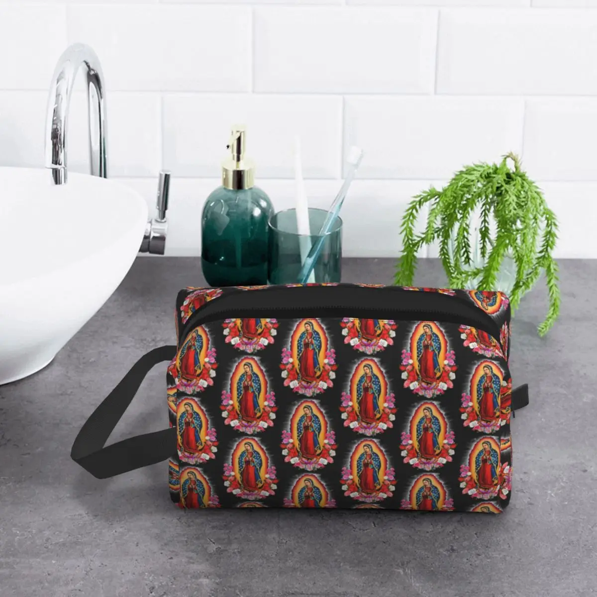 Virgin Mary Of Guadalupe Mexico Catholic Saint Pencil Case for Boys Girls Pen Box Pencil Bag Stationery Supplies Cosmetic Bag
Virgin Mary Of Guadalupe Mexico Catholic Saint Pencil Case for Boys Girls Pen Box Pencil Bag Stationery Supplies Cosmetic Bag