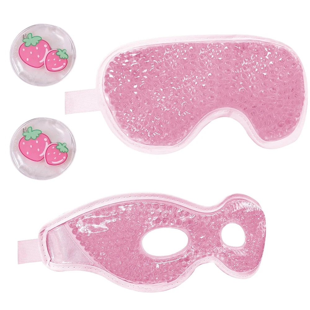 4pcs Gel Ice Eye Mask Cold Therapy Cooling Eye Mask for Relaxtion Puffy Eyes Relief Reusable Cold Warm Compress for Dry Eyes
4pcs Gel Ice Eye Mask Cold Therapy Cooling Eye Mask for Relaxtion Puffy Eyes Relief Reusable Cold Warm Compress for Dry Eyes