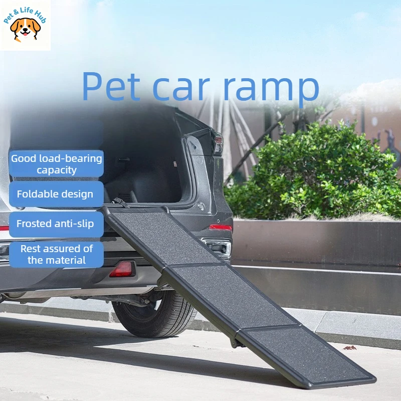 Anti-slip pet staircase for large dogs-Special vehicle-mounted staircase with PP folding anti-slip ladder-Pet supplies dog ramp
Anti-slip pet staircase for large dogs-Special vehicle-mounted staircase with PP folding anti-slip ladder-Pet supplies dog ramp