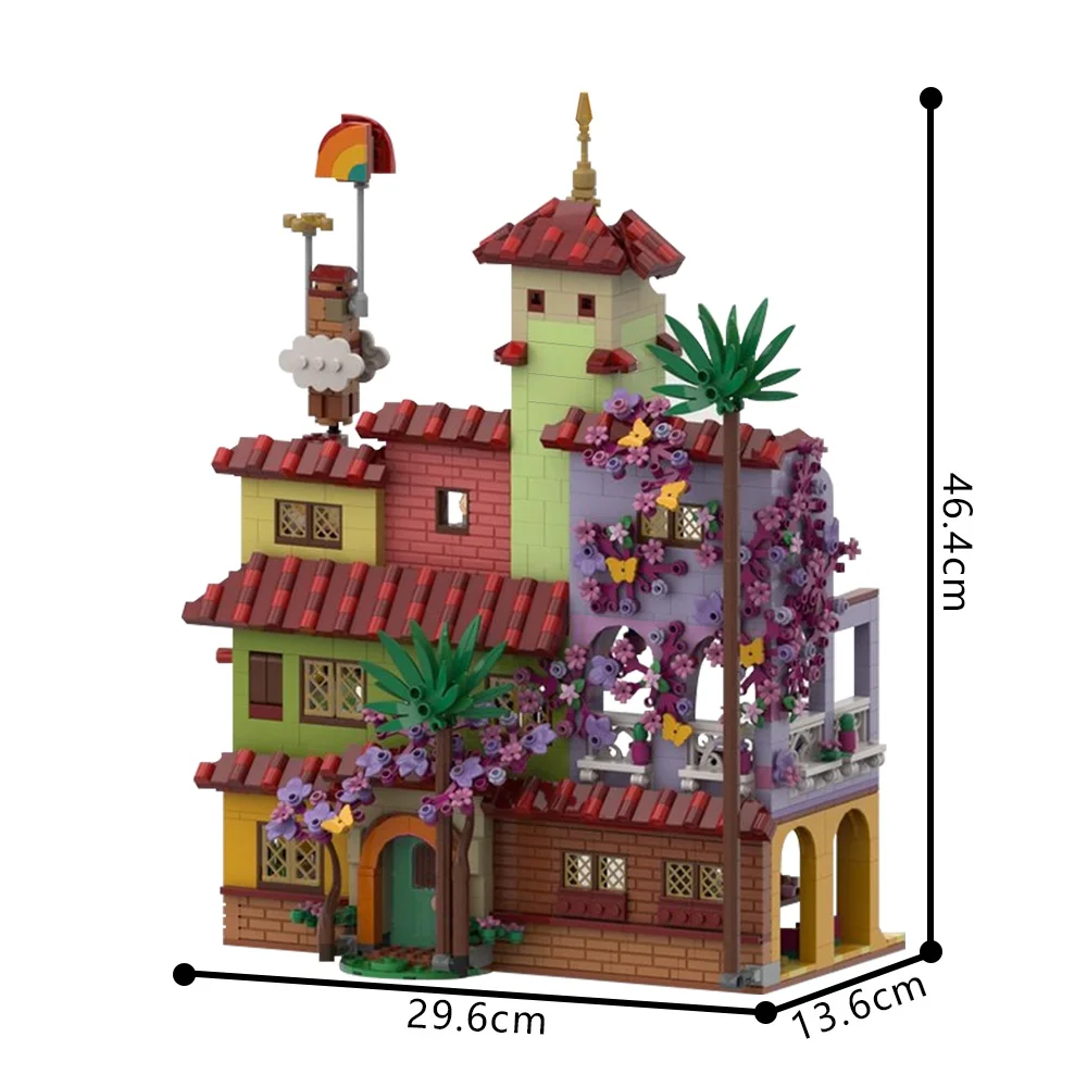 Gobricks MOC-152328 Бильший Encanto Madrigal Дом Строительные блоки Игрушки в подарок
Gobricks MOC-152328 Бильший Encanto Madrigal Дом Строительные блоки Игрушки в подарок
