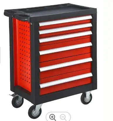 2025Cheap 7-drawer Tool Cabinet With Red Drawers and Tool Cart for Storing Tools
2025Cheap 7-drawer Tool Cabinet With Red Drawers and Tool Cart for Storing Tools