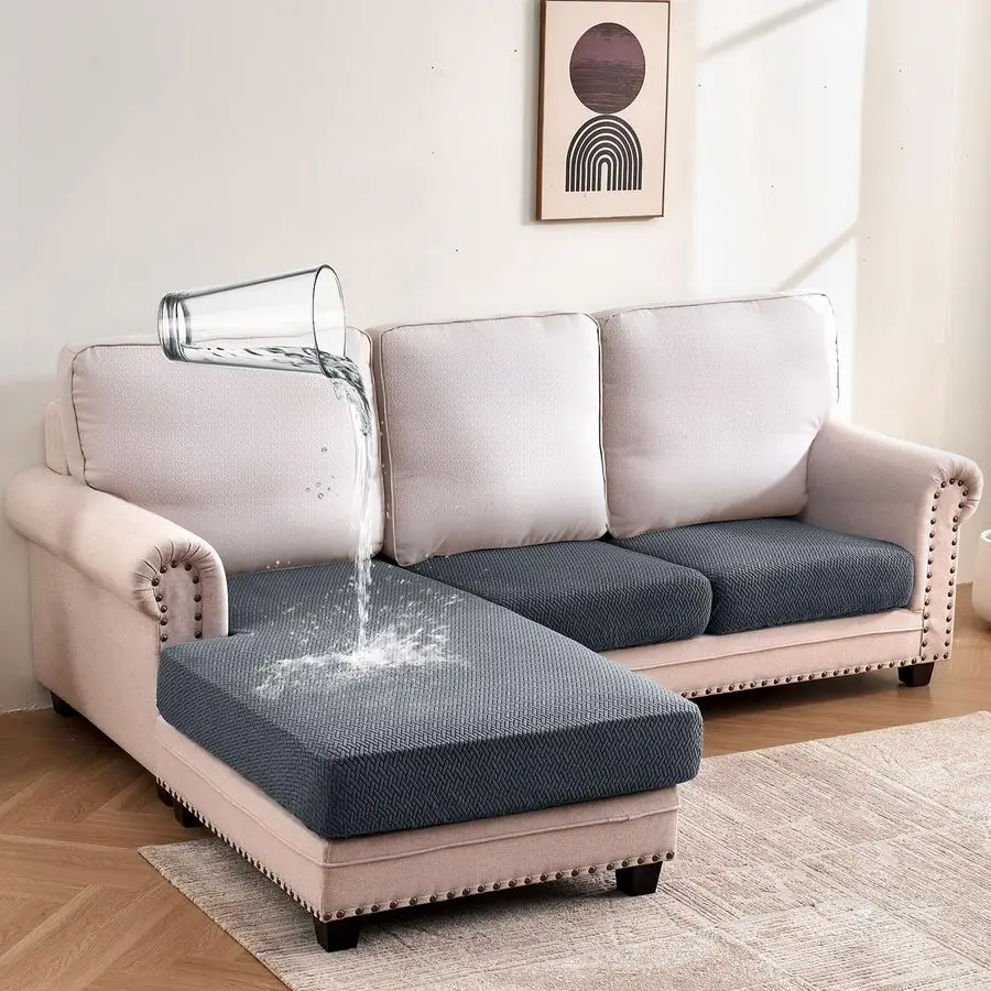 Waterproof Sectional Couch Covers 3 Pieces,Stretch Jacquard Thick Couch Sofa Cushion Covers Washable,Pet Friendly L Shaped Sofa
Waterproof Sectional Couch Covers 3 Pieces,Stretch Jacquard Thick Couch Sofa Cushion Covers Washable,Pet Friendly L Shaped Sofa