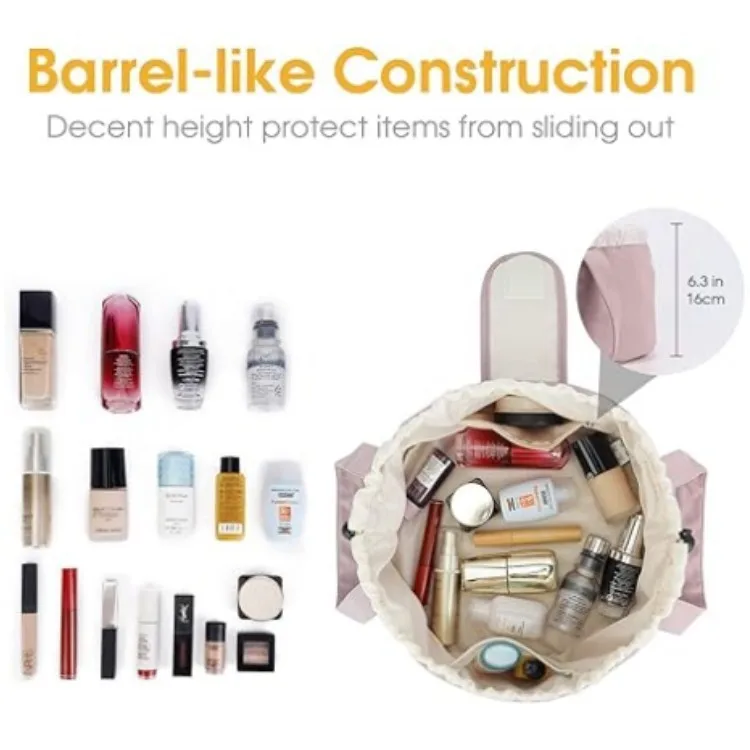 Large capacity portable drawstring cosmetic bag storage bag travel toilet fashion cosmetic storage bag
Large capacity portable drawstring cosmetic bag storage bag travel toilet fashion cosmetic storage bag