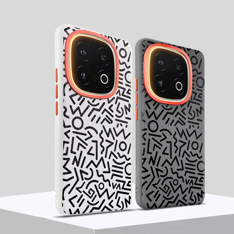 Graffiti Pattern Case For Vivo iQOO 13 Eye-catching Metal Lens Protection Frame Anti-slip Grip Plain Leather Case Cover
Graffiti Pattern Case For Vivo iQOO 13 Eye-catching Metal Lens Protection Frame Anti-slip Grip Plain Leather Case Cover