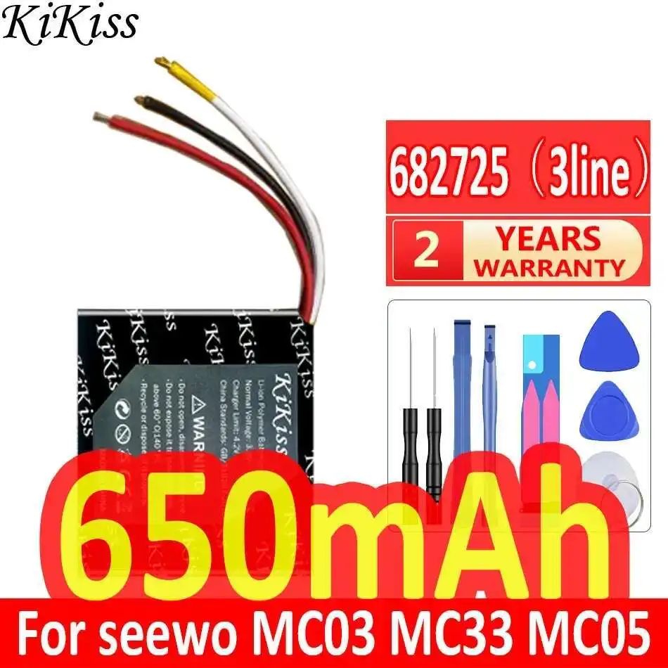 Для Seewo MC03 MC33 MC05 Легкий аккумулятор 650 мАч Премиум Замена 682725 3 линии
Для Seewo MC03 MC33 MC05 Легкий аккумулятор 650 мАч Премиум Замена 682725 3 линии