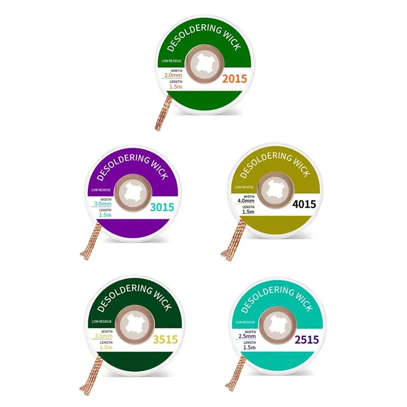 ALIM-Low Residue Wick Wire Desoldering Braid Welding Tin Sucker Solder Remover 1.5M 2.0Mm-4.0Mm Tin Strip Soldering
ALIM-Low Residue Wick Wire Desoldering Braid Welding Tin Sucker Solder Remover 1.5M 2.0Mm-4.0Mm Tin Strip Soldering