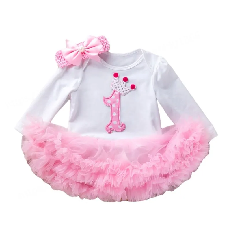 1st Birthday Baby Girl Dresses Princess Wedding Long Sleeve Dresses for Toddler Girl Baptism Gown Vestido Infantil
1st Birthday Baby Girl Dresses Princess Wedding Long Sleeve Dresses for Toddler Girl Baptism Gown Vestido Infantil