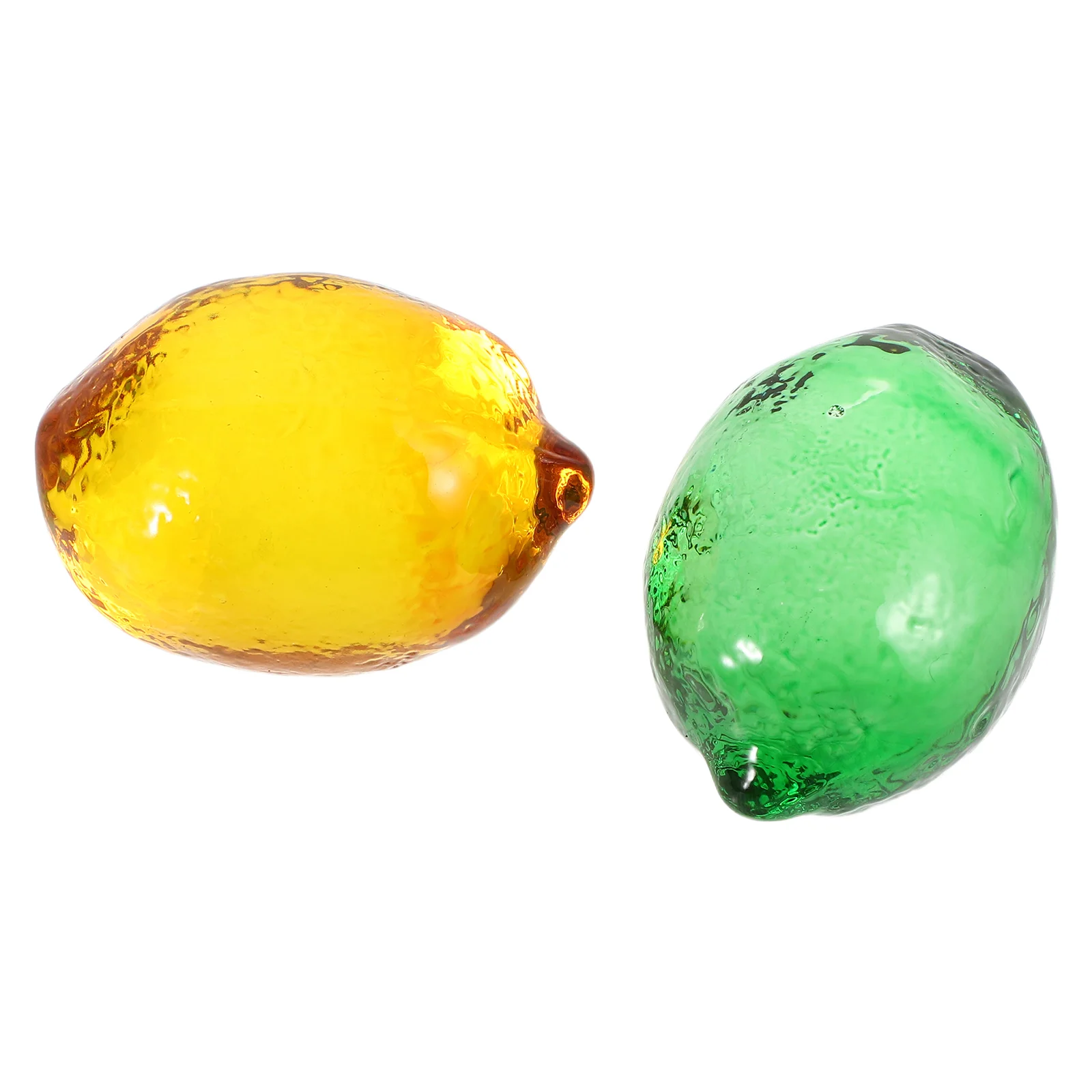 2 Pcs Crystal Lemon Ornaments Lemons Kitchen Decor Glass Fruit Figurines Cute Fake for Display Artificial Decorations Home
2 Pcs Crystal Lemon Ornaments Lemons Kitchen Decor Glass Fruit Figurines Cute Fake for Display Artificial Decorations Home