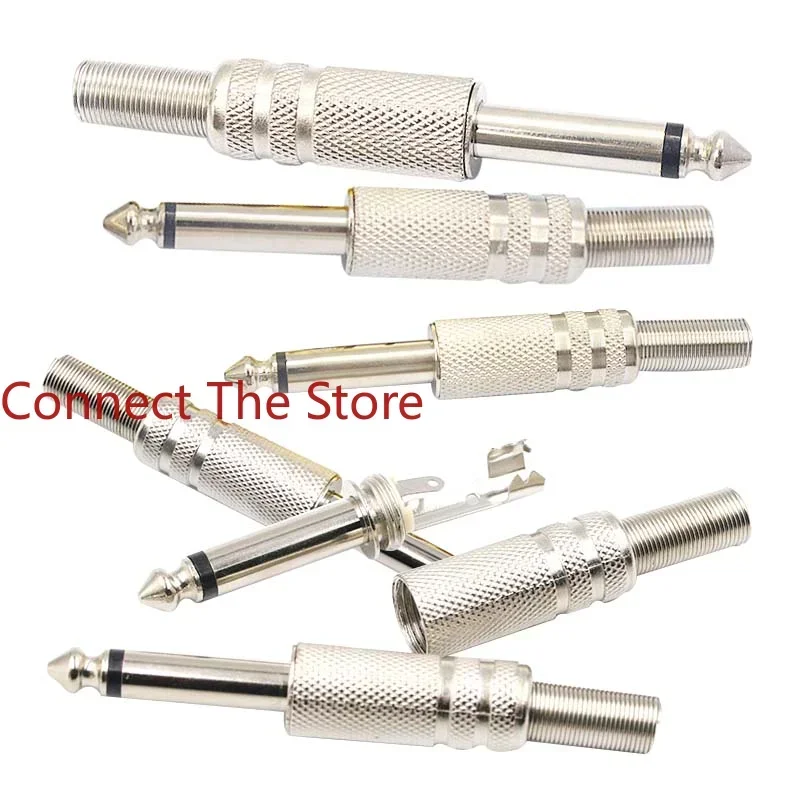 7PCS 6.35 Single Sound Plug 6.5 Large Two-core Audio Microphone 6.35mm Assembly Welding Wire
7PCS 6.35 Single Sound Plug 6.5 Large Two-core Audio Microphone 6.35mm Assembly Welding Wire