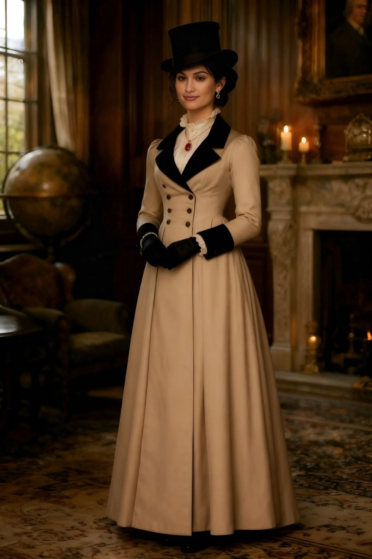Women Vintage Victorian Edwardian Steampunk Slim Fit Long Jacket Costume Halloween Circus Theater Dress
Women Vintage Victorian Edwardian Steampunk Slim Fit Long Jacket Costume Halloween Circus Theater Dress