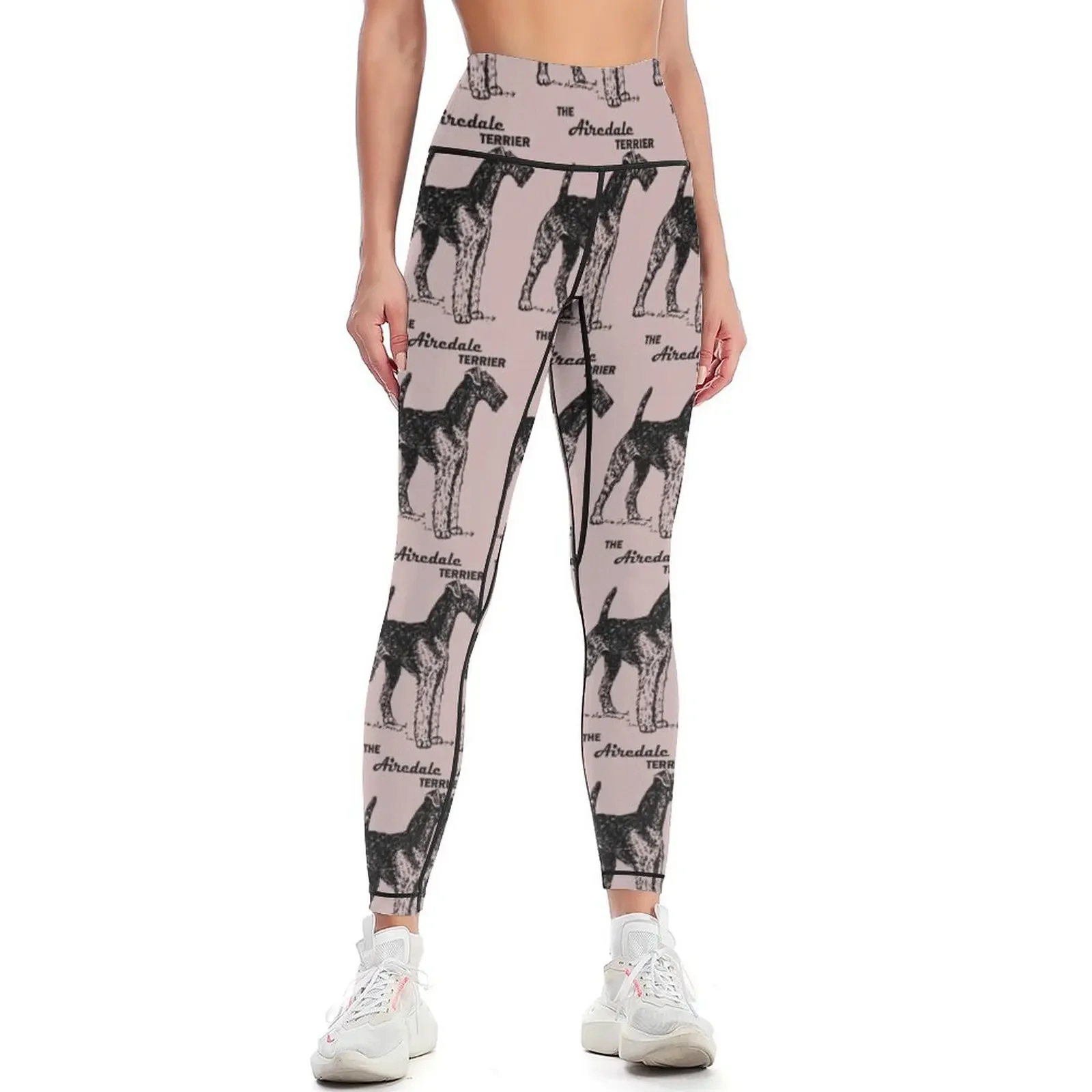 Airedale Terrier Leggings Golf wear Women's sports sportswear gym Fitness woman Womens Leggings
Airedale Terrier Leggings Golf wear Women's sports sportswear gym Fitness woman Womens Leggings