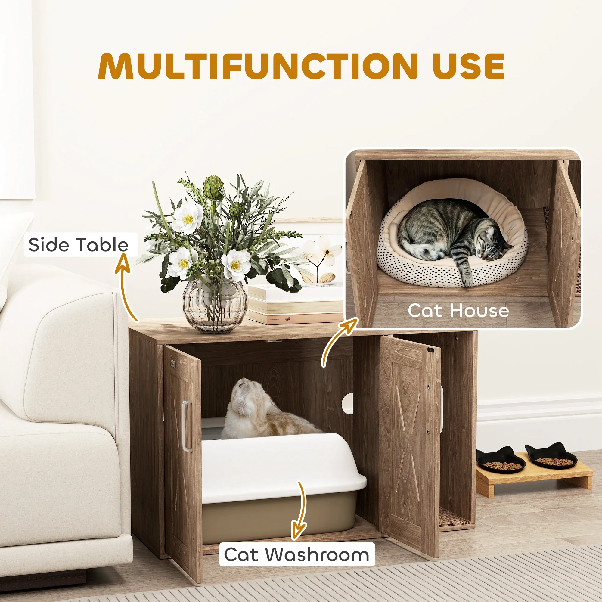 Cats Litter Box Enclosure kennel for cats indoor pet supplies kitten accessories hidden litter box Cat furniture cat products
Cats Litter Box Enclosure kennel for cats indoor pet supplies kitten accessories hidden litter box Cat furniture cat products