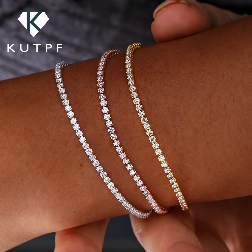 2mm Round Full Moissanite Diamond Tennis Bracelet for Women 925 Sterling Silver Plated 18K Gold Adjustable Wrist Chain Jewelry
2mm Round Full Moissanite Diamond Tennis Bracelet for Women 925 Sterling Silver Plated 18K Gold Adjustable Wrist Chain Jewelry