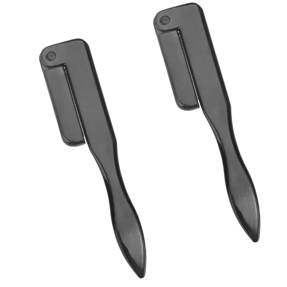 2Pcs Eyebrow Eyelash Folding Splitter Brush Black Eyebrow Brush Eyelash Comb Plastic Stainless Steel Makeup Tool
2Pcs Eyebrow Eyelash Folding Splitter Brush Black Eyebrow Brush Eyelash Comb Plastic Stainless Steel Makeup Tool