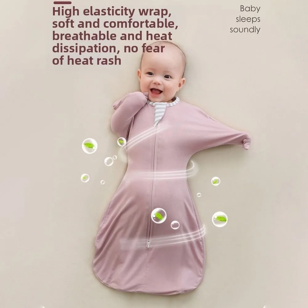 Surrender Style Modal Baby Swaddle Shock Proof Kick Resistant High Elasticity Swaddle High Bounce Breathable Fabric
Surrender Style Modal Baby Swaddle Shock Proof Kick Resistant High Elasticity Swaddle High Bounce Breathable Fabric