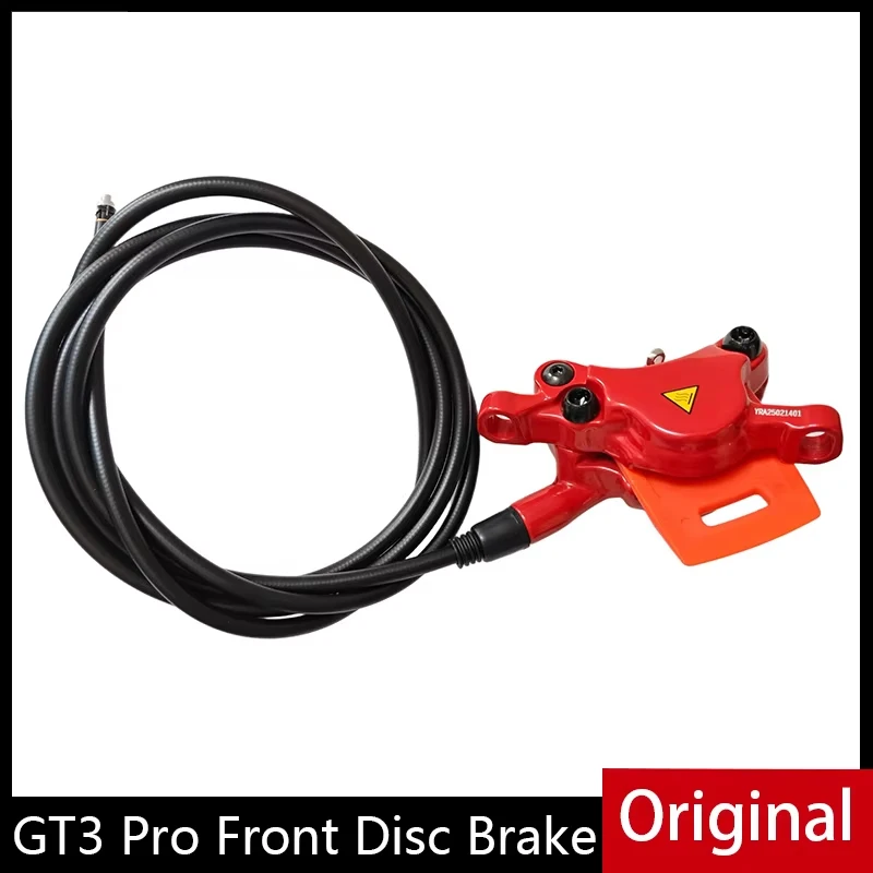 Original Front Disc Brake for Ninebot GT3 Pro Super Electric Scooter Front Braking Pads Brake Cable Aluminium Alloy Parts
Original Front Disc Brake for Ninebot GT3 Pro Super Electric Scooter Front Braking Pads Brake Cable Aluminium Alloy Parts