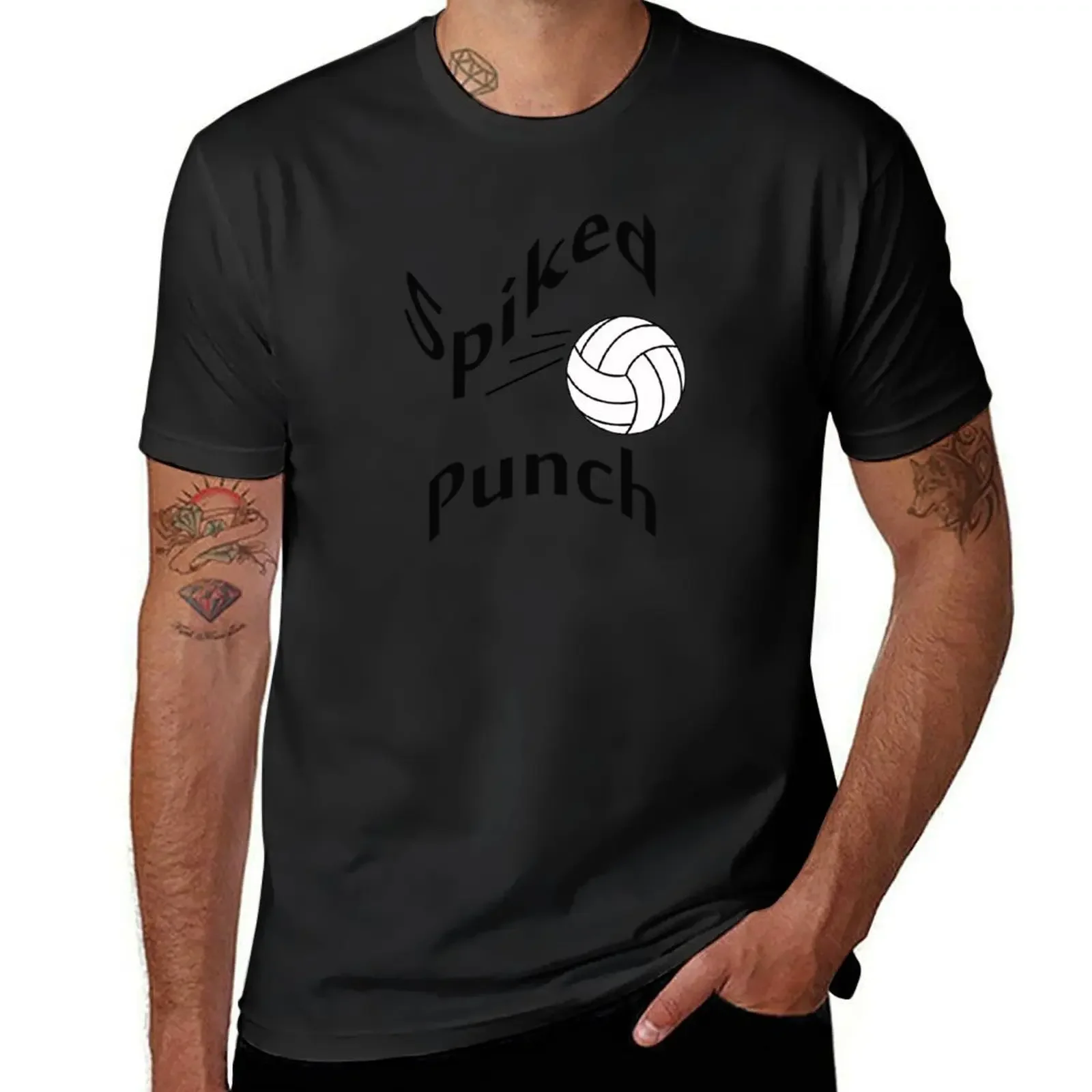 Spiked Punch Volleyball T-Shirt vintage graphic tee designer shirts plus size tops shirts graphic tee men
Spiked Punch Volleyball T-Shirt vintage graphic tee designer shirts plus size tops shirts graphic tee men