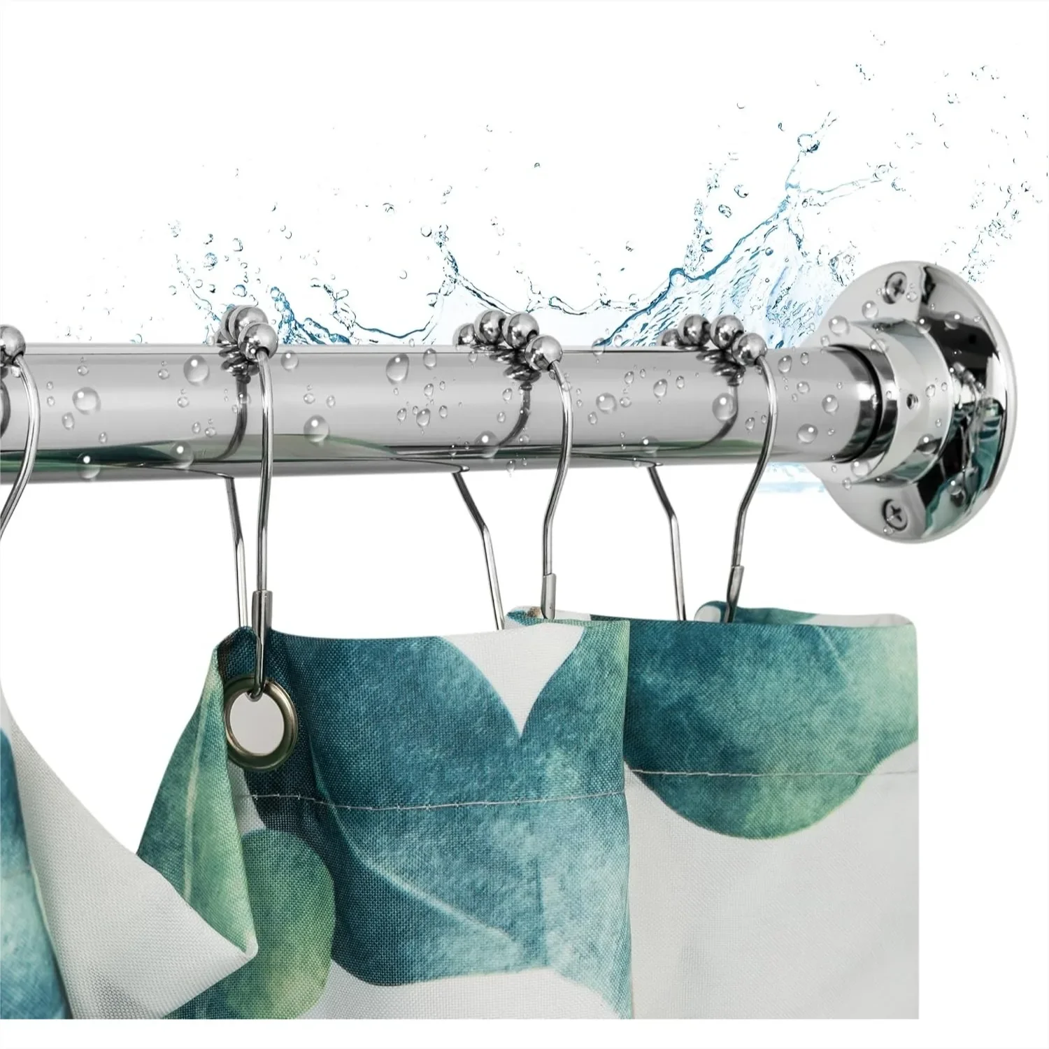 60" Heavy Duty Straight Shower Rod, Permanent Mount Stainless Steel Never Rust, Chrome Plated Shower Curtain Rod with Screws
60" Heavy Duty Straight Shower Rod, Permanent Mount Stainless Steel Never Rust, Chrome Plated Shower Curtain Rod with Screws