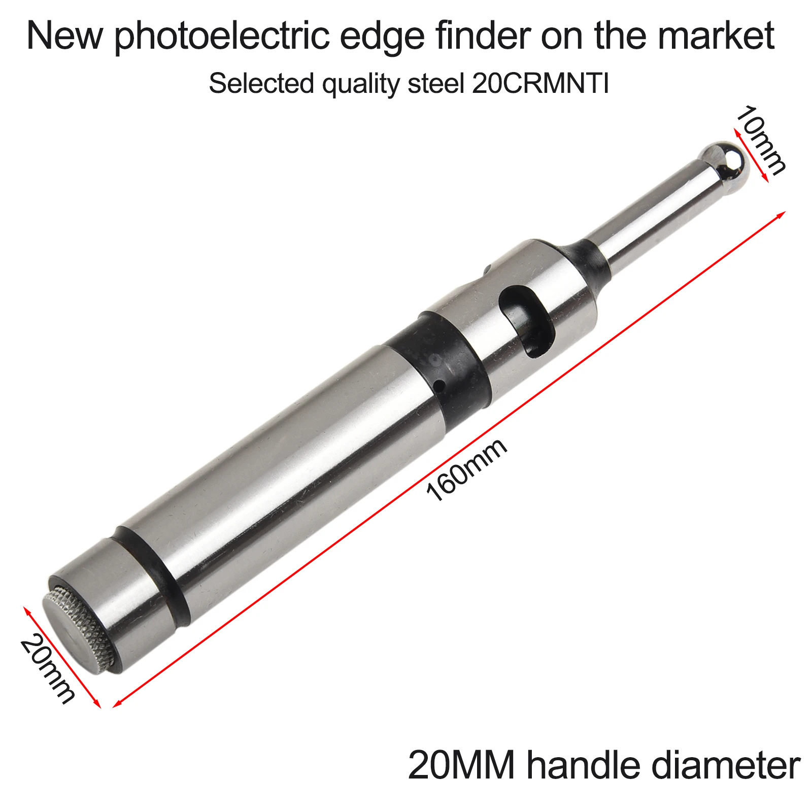 Edge Finder CNC 20mm Shank Edge Finder Conductive Products Overall Grinding Photoelectric Beeping For Edge Matching
Edge Finder CNC 20mm Shank Edge Finder Conductive Products Overall Grinding Photoelectric Beeping For Edge Matching