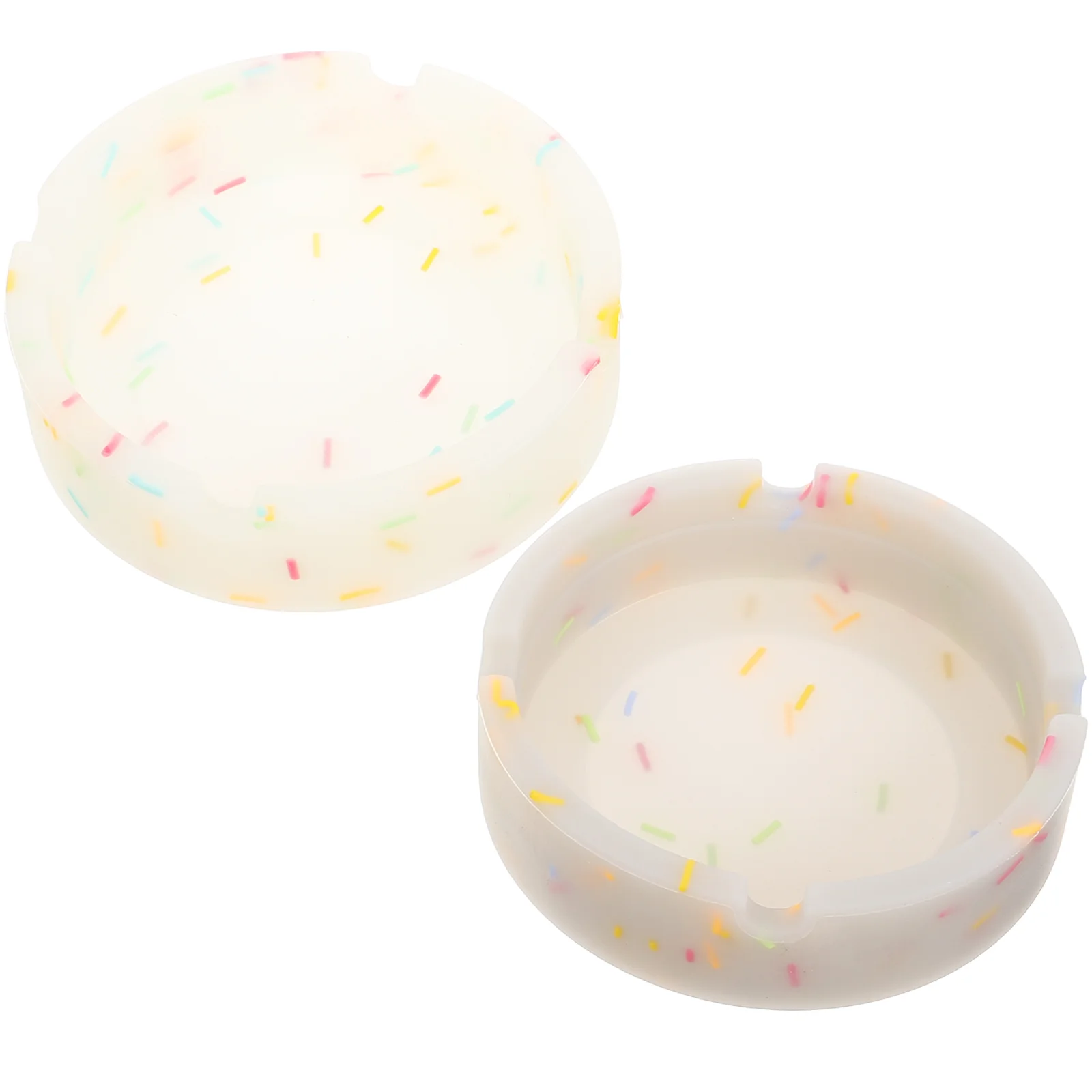 2 Pcs Ashtray Round Silicone Soot Storage Holder Night Glow Candy Color Large Capacity Smoke Accessory Home Decor
2 Pcs Ashtray Round Silicone Soot Storage Holder Night Glow Candy Color Large Capacity Smoke Accessory Home Decor