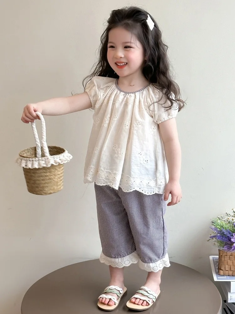 CXJM-Girls' Summer Suit2025New Stylish Children's Summer Short Sleeve Fashionable Clothes Little Girl Baby Two-Piece Set
CXJM-Girls' Summer Suit2025New Stylish Children's Summer Short Sleeve Fashionable Clothes Little Girl Baby Two-Piece Set