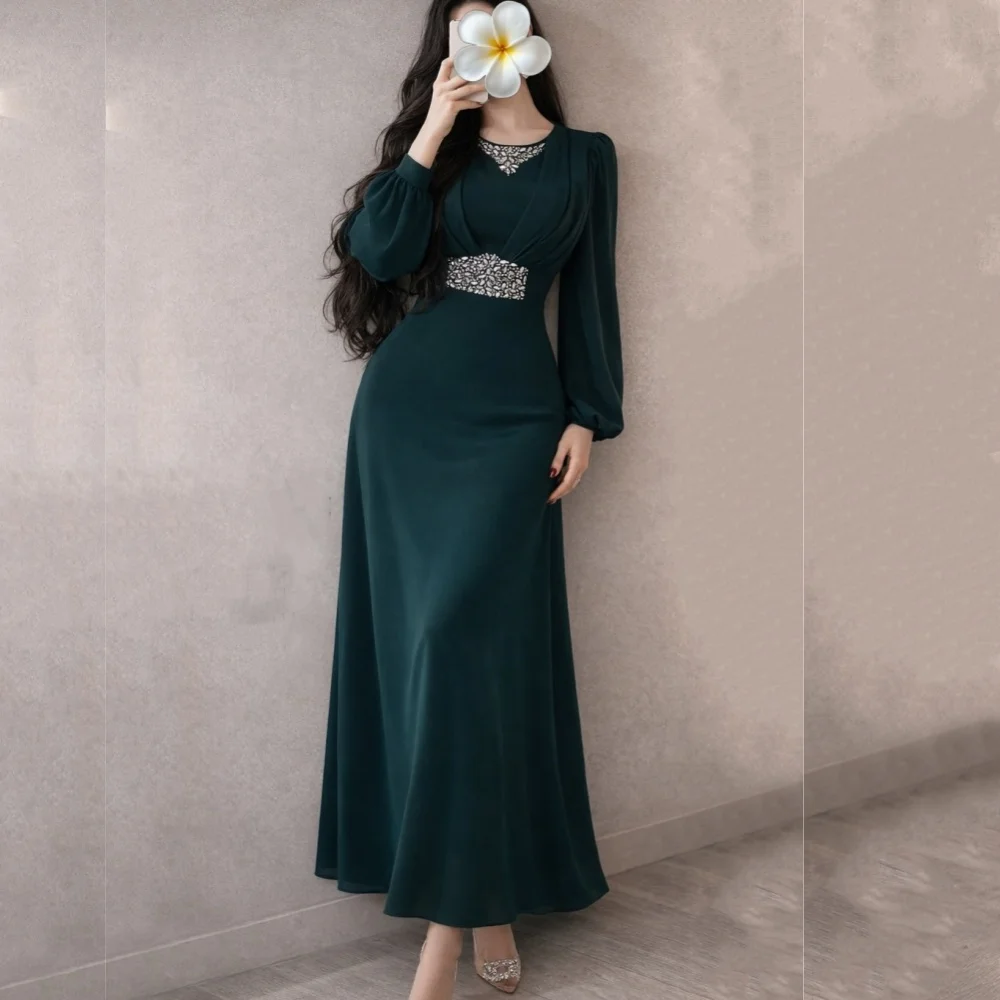 Customized Classic Formal Evening Dress For Women Glitter Rhinestone A-line Midi Dresses Wedding Guest Dress High Quality
Customized Classic Formal Evening Dress For Women Glitter Rhinestone A-line Midi Dresses Wedding Guest Dress High Quality