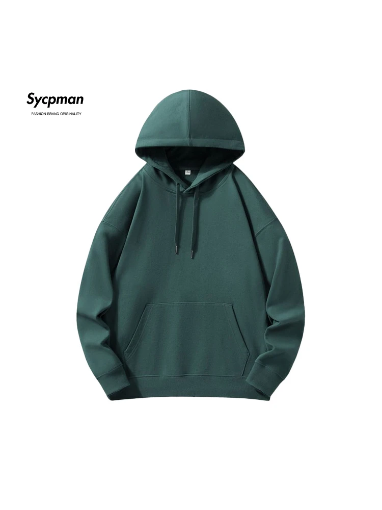 Sycpman Solid Cotton Long Sleeve Hoodie for Men Autumn Loose Casual Hoodies Couple Streetwear
Sycpman Solid Cotton Long Sleeve Hoodie for Men Autumn Loose Casual Hoodies Couple Streetwear