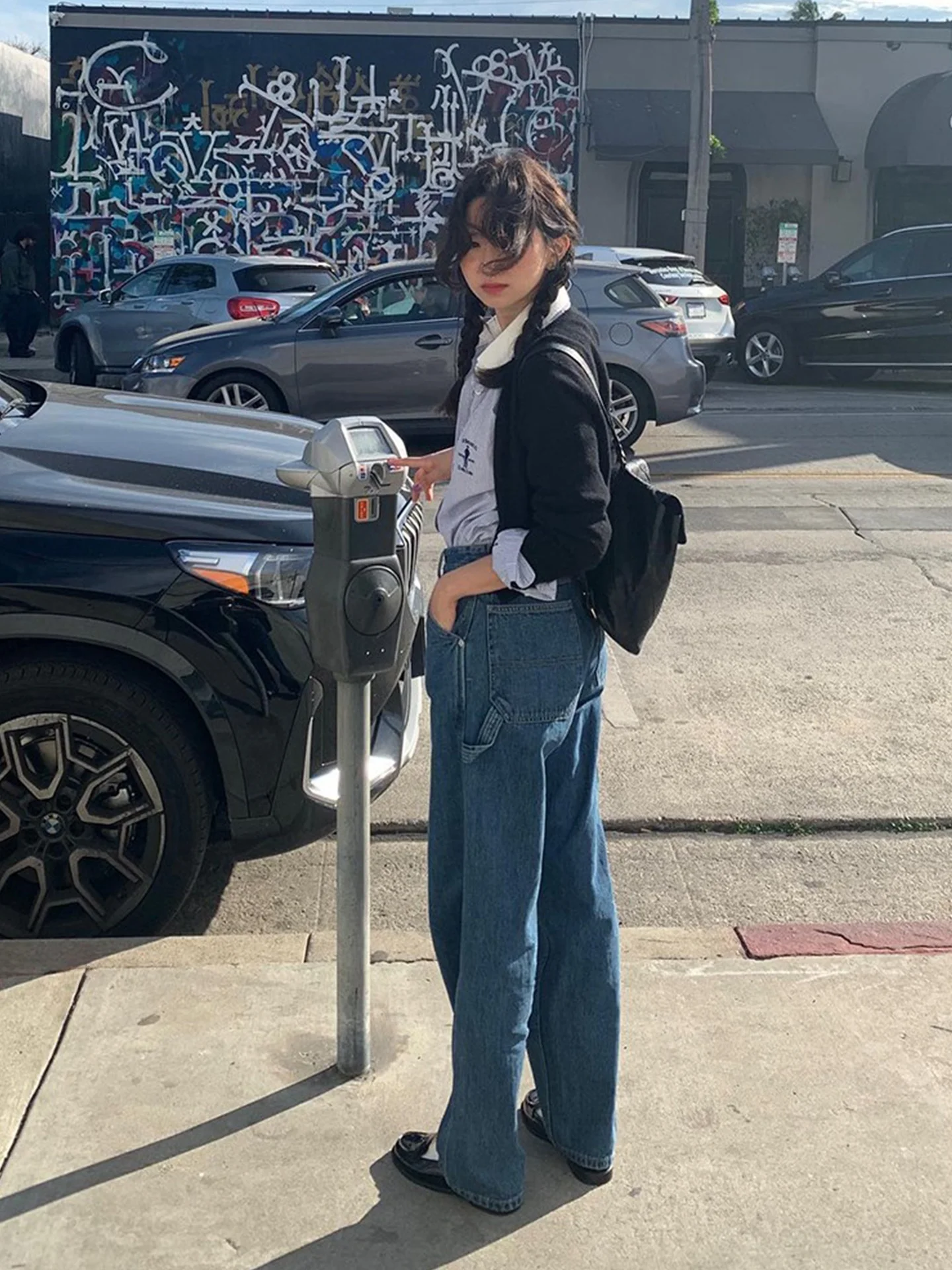 High Waist Straight Leg Casual Jeans Women's Spring Autumn New Style Korean Version Slimming Long Pants Cotton Fabric
High Waist Straight Leg Casual Jeans Women's Spring Autumn New Style Korean Version Slimming Long Pants Cotton Fabric
