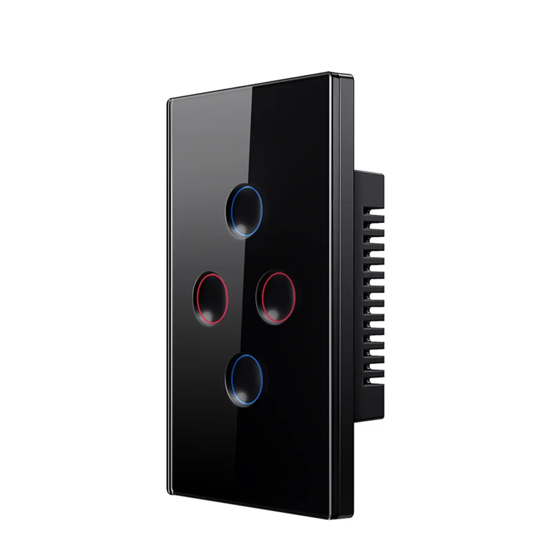 Zigbee Smart Touch Switch 110-240V 2.5D Concave Style Zigbee3.0 Signal Repeater Work With Alexa Google Home-A68E
Zigbee Smart Touch Switch 110-240V 2.5D Concave Style Zigbee3.0 Signal Repeater Work With Alexa Google Home-A68E