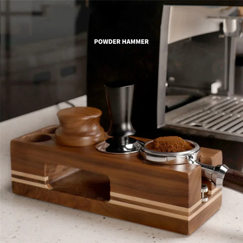 X11AA Coffee Tamper Holder Wood Filling Support Base Espresso Tampering Mat Station Stand for Barista Coffee Accessories 54Mm
X11AA Coffee Tamper Holder Wood Filling Support Base Espresso Tampering Mat Station Stand for Barista Coffee Accessories 54Mm
