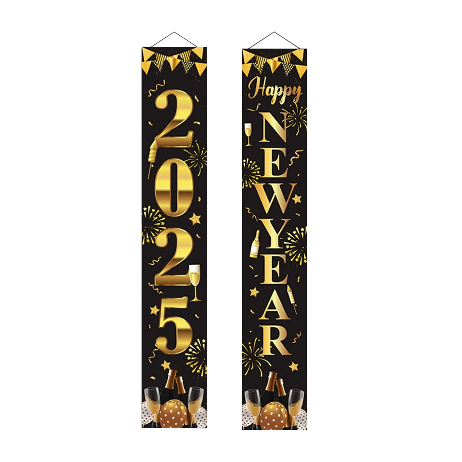 New Year Banners, Door Curtains, New Year's Eve Party Decorations, Couplets, Indoor And Outdoor Decorations, Hanging Flags
New Year Banners, Door Curtains, New Year's Eve Party Decorations, Couplets, Indoor And Outdoor Decorations, Hanging Flags