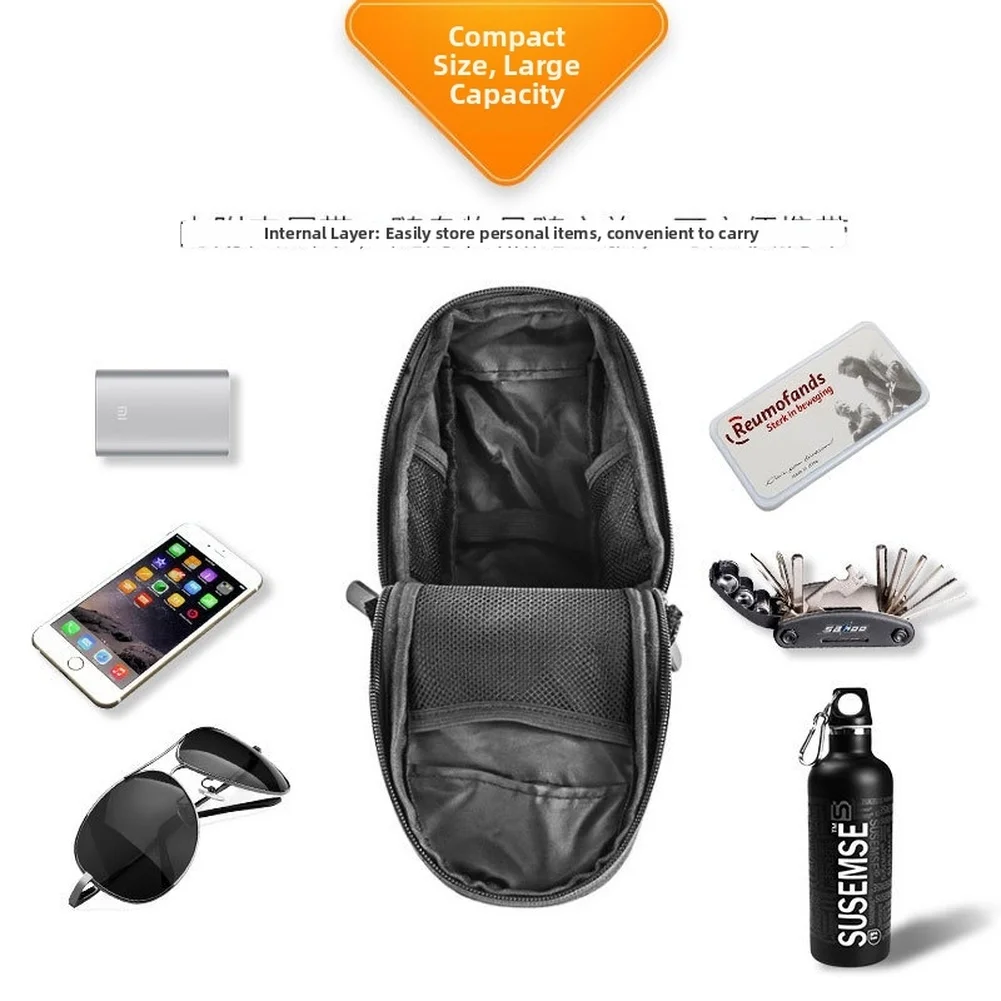 Bicycle Saddle Bag Waterproof Bike Tail Bag Cycling Tool Bag Foldabe Tail Rear Bag For MTB Mountain Road Bike Accessories
Bicycle Saddle Bag Waterproof Bike Tail Bag Cycling Tool Bag Foldabe Tail Rear Bag For MTB Mountain Road Bike Accessories