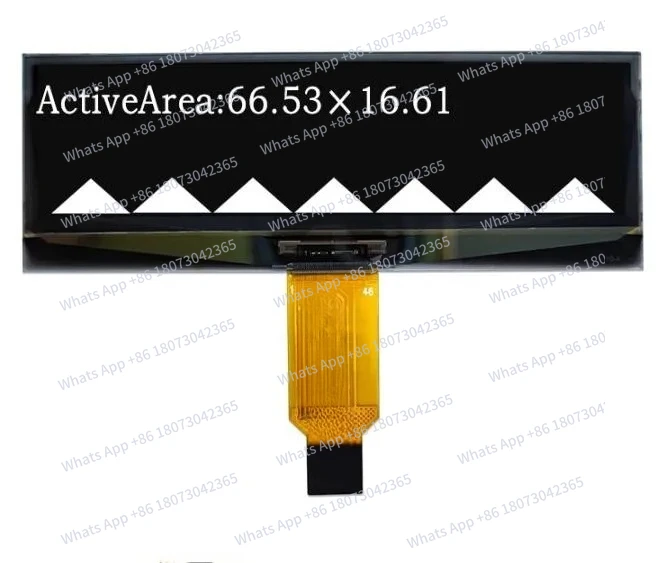 2,7-дюймовый 12-контактный белый экран SSD1322, микросхема управления, 256*64, 4-битная градация серого
2,7-дюймовый 12-контактный белый экран SSD1322, микросхема управления, 256*64, 4-битная градация серого