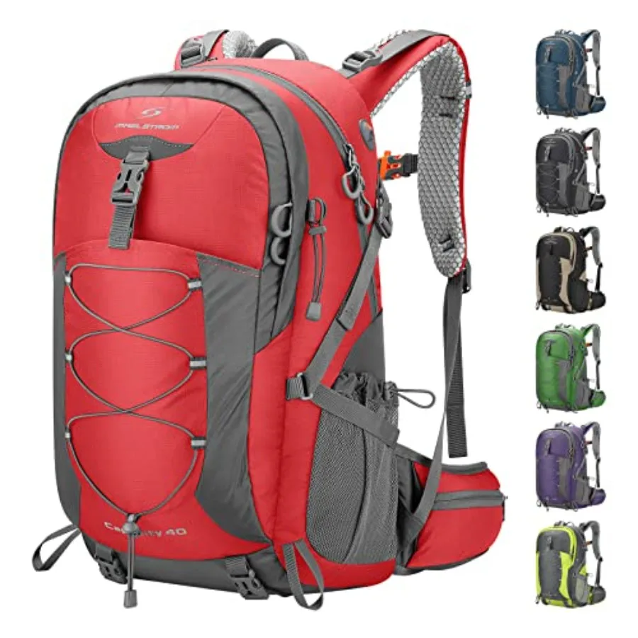Hiking BackpackCamping Backpack Waterproof Hiking Daypack with Rain Cover Lightweight Travel Backpack Red
Hiking BackpackCamping Backpack Waterproof Hiking Daypack with Rain Cover Lightweight Travel Backpack Red