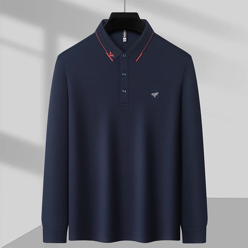 Fashion Designer Brand Men's Polo Shirt Long Sleeve Spring and Autumn New Business Leisure Fashion Print Polo Neck T-shirt
Fashion Designer Brand Men's Polo Shirt Long Sleeve Spring and Autumn New Business Leisure Fashion Print Polo Neck T-shirt
