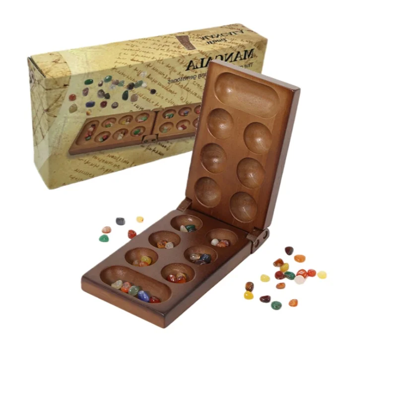 Baoshi Chess Wooden adult and children's granule storage toy, baby puzzle desktop solid wood game board storage box
Baoshi Chess Wooden adult and children's granule storage toy, baby puzzle desktop solid wood game board storage box