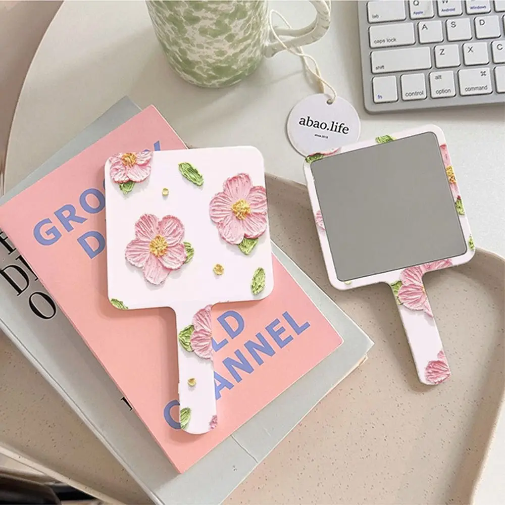 Adorable Hand-Held Make-Up Mirror Flower Creative Square Mirrors Ideal Ins Style Cosmetic Mirror Girls
Adorable Hand-Held Make-Up Mirror Flower Creative Square Mirrors Ideal Ins Style Cosmetic Mirror Girls
