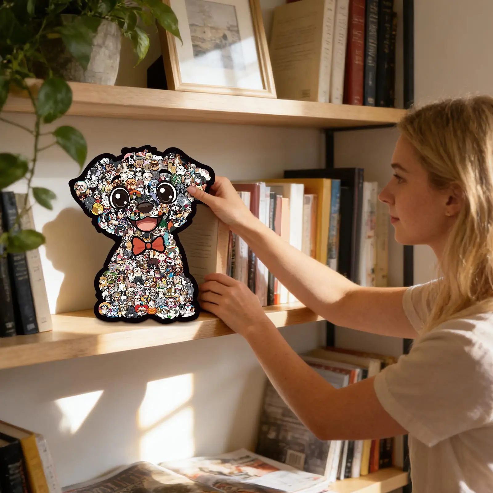 Wooden Jigsaw Puzzle 160 Pieces Fun Challenging Toy Wooden Dog Jigsaw Puzzles For Adults Kids Family Friends Lovers Home Indoor
Wooden Jigsaw Puzzle 160 Pieces Fun Challenging Toy Wooden Dog Jigsaw Puzzles For Adults Kids Family Friends Lovers Home Indoor