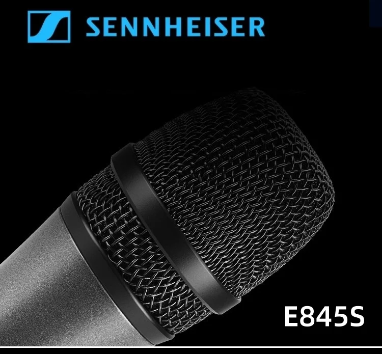 1/2 PCS Sennheiser E845S Home Recording Dynamic Vocal Wired Microphone for Live Streaming Handheld Microphone
1/2 PCS Sennheiser E845S Home Recording Dynamic Vocal Wired Microphone for Live Streaming Handheld Microphone