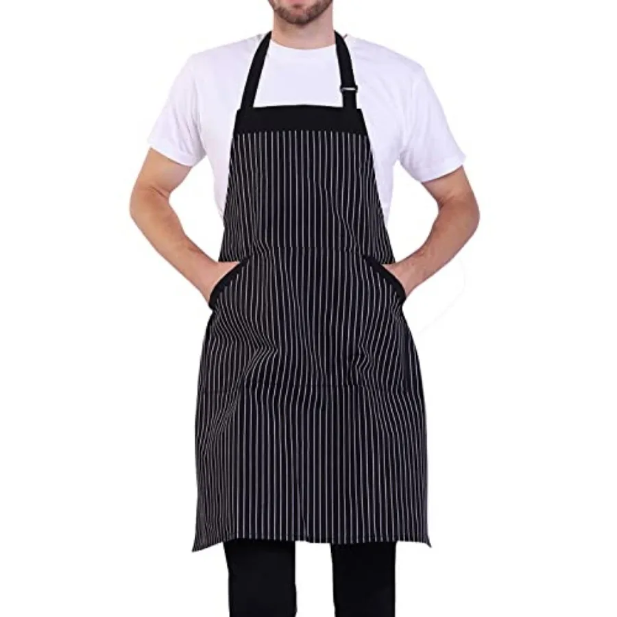 Adjustable Bib Apron with Long Ties for Women Men 18 Colors Chef Kitchen Cooking
Adjustable Bib Apron with Long Ties for Women Men 18 Colors Chef Kitchen Cooking