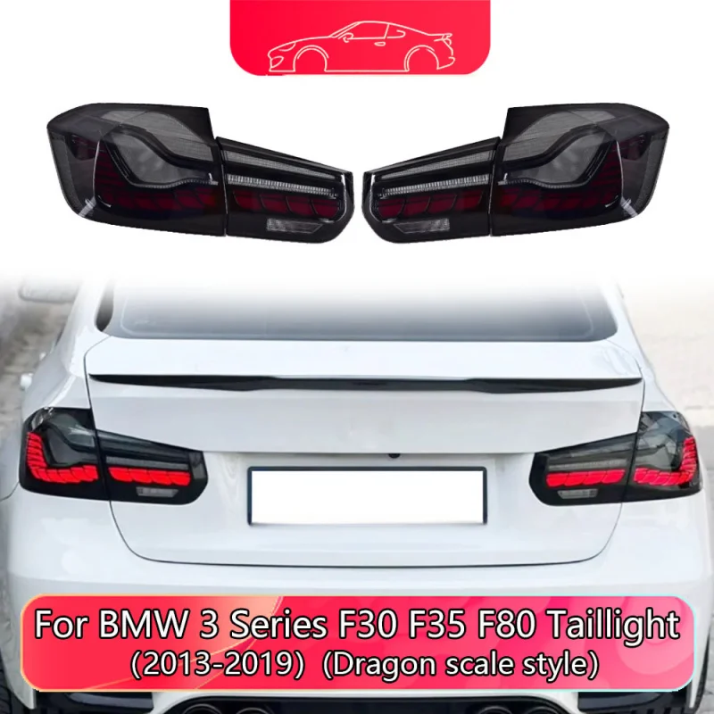 Car Taillight For BMW 3 Series M3 F30 F35 F80 Tail Light Assembly 320 328 Dragon Scale LED Water Flow Turn Light Plug And Play
Car Taillight For BMW 3 Series M3 F30 F35 F80 Tail Light Assembly 320 328 Dragon Scale LED Water Flow Turn Light Plug And Play