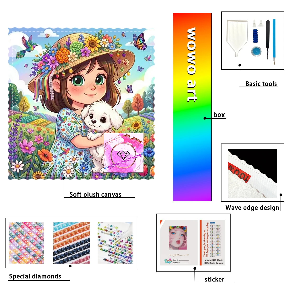 【pilar Diamond Art】La niña abrazando al perro 100% Full Diamond Stamping Kit Perfect Masterpiece worth Buying
【pilar Diamond Art】La niña abrazando al perro 100% Full Diamond Stamping Kit Perfect Masterpiece worth Buying