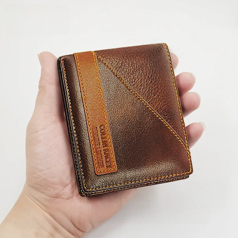 New Vintage Men's Wallet Cattlehide Card Bag Fashion Short Purse Multi Card Slots Wallet Factory
New Vintage Men's Wallet Cattlehide Card Bag Fashion Short Purse Multi Card Slots Wallet Factory