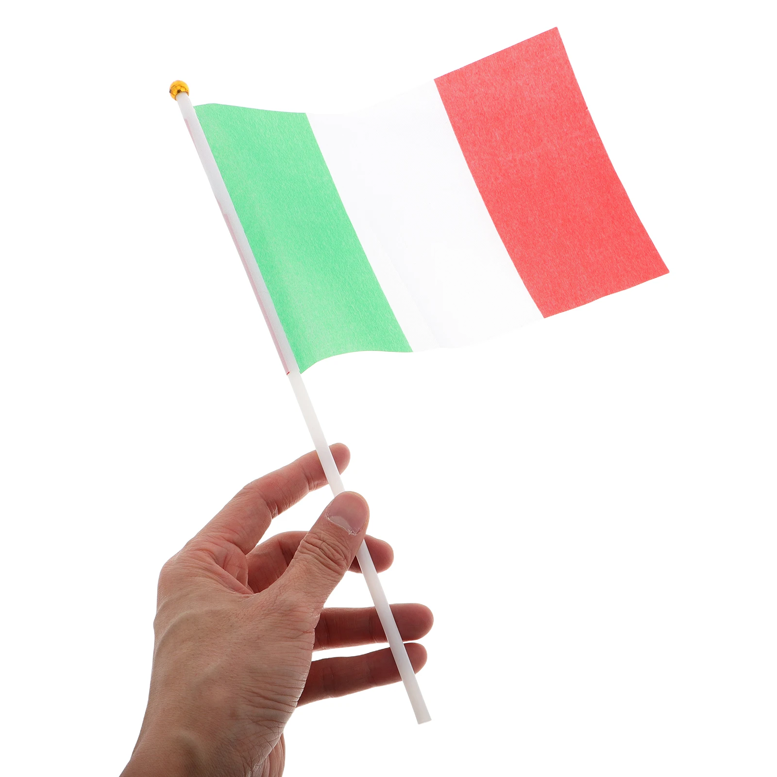 12 Pcs Italian Hand-cranked Flag Held Mini Stick Decoration Banner Italy Polyester Outdoor International Festival Supplies
12 Pcs Italian Hand-cranked Flag Held Mini Stick Decoration Banner Italy Polyester Outdoor International Festival Supplies