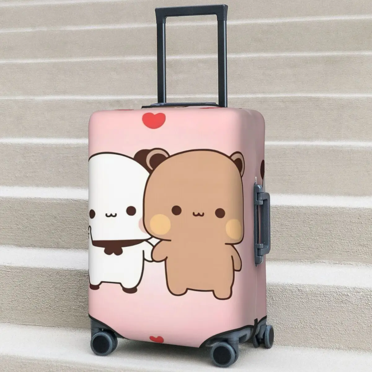 Bubu Dudu Cute Panda Cartoon Bear Suitcase Cover Strectch Travel Protector Luggage Supplies Holiday
Bubu Dudu Cute Panda Cartoon Bear Suitcase Cover Strectch Travel Protector Luggage Supplies Holiday
