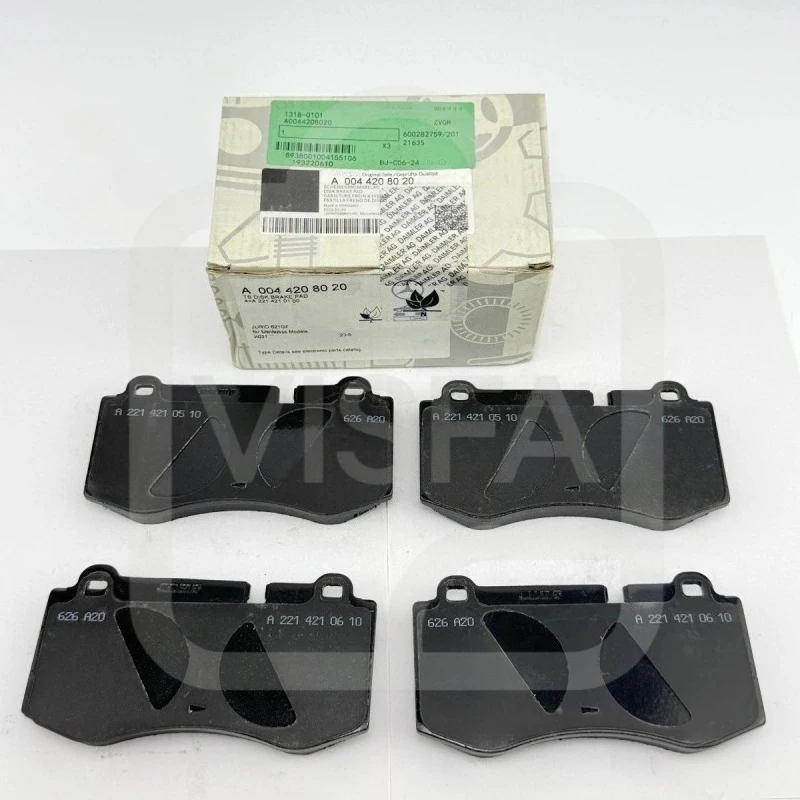 A0044208020 A0054207820 A0004209204 A0044206220 TS Disc Brake Friction Pads for Mercedes-Benz CLS 350 S-Class 65 AMG E 230/250
A0044208020 A0054207820 A0004209204 A0044206220 TS Disc Brake Friction Pads for Mercedes-Benz CLS 350 S-Class 65 AMG E 230/250